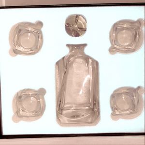 Lanfula Crystal Decanter & Glasses